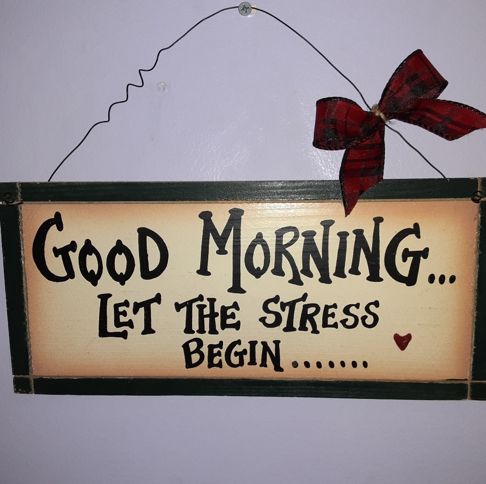 Wall decor sign